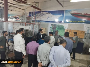 بازدید مدیران هنرستان های دریایی کشور از دانشکده ملی مهارت محمودآباد 6