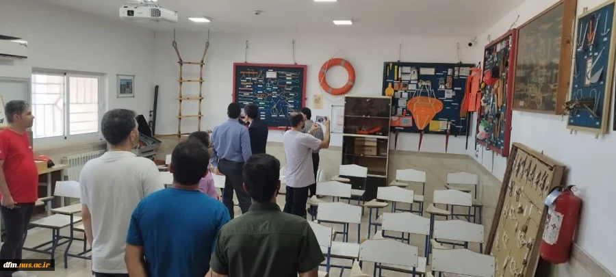بازدید مدیران هنرستان های دریایی کشور از دانشکده ملی مهارت محمودآباد 7