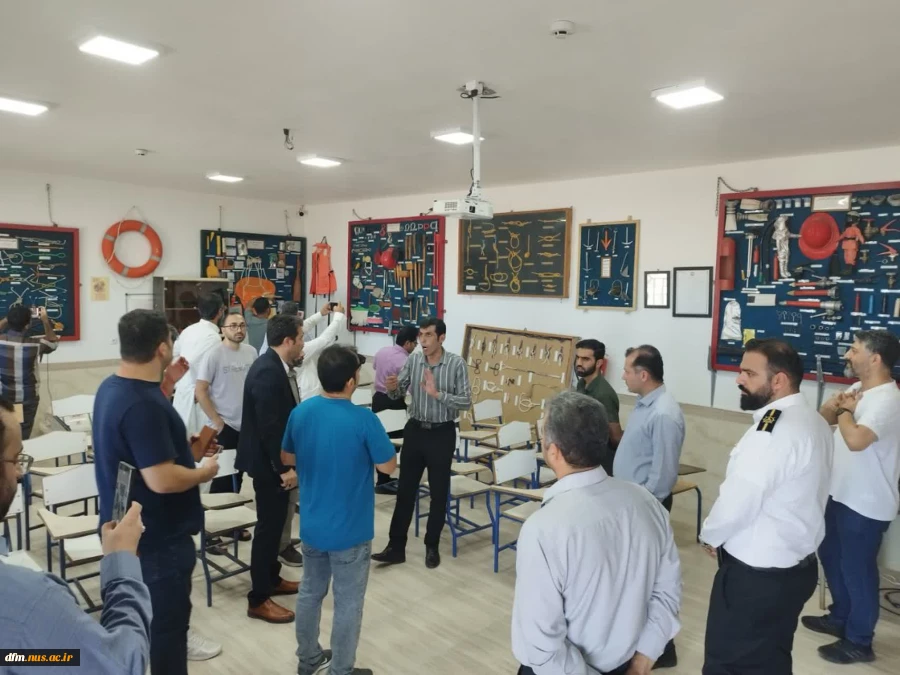 بازدید مدیران هنرستان های دریایی کشور از دانشکده ملی مهارت محمودآباد 8