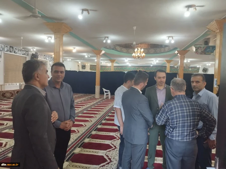 حضور جمعی از  مسئولان دانشگاه ملی مهارت مازندران  در نماز جمعه شهر سرخ رود 5
