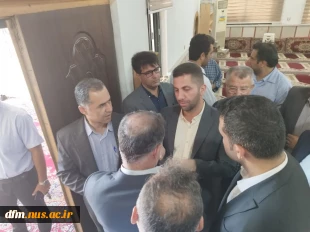 حضور جمعی از  مسئولان دانشگاه ملی مهارت مازندران  در نماز جمعه شهر سرخ رود 6