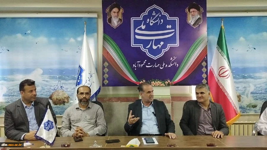 بازدید دکتر عبدالوحید فیاضی  نماینده مردم شریف محمودآباد و نور در مجلس شورای اسلامی از دانشکده ملی مهارت محمودآباد 5