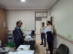 بازدید  معاونت محترم مدیرکل امور مالی دانشگاه ملی مهارت از دانشکده. 3
