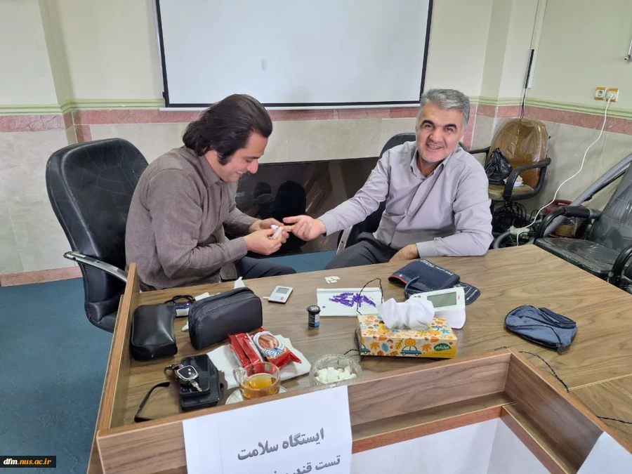 پویش ملی غربالگری دیابت و فشار خون در دانشکده  برگزار شد 2