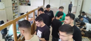 بازدید ریاست دانشکده از واحد‌های مختلف دانشکده 3