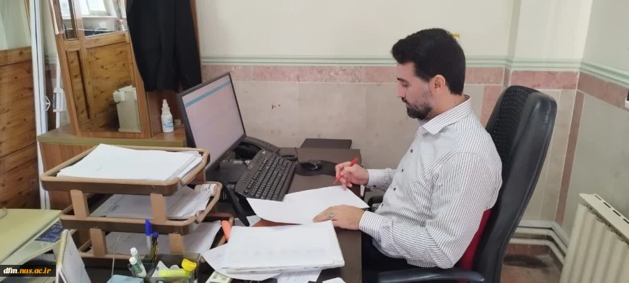 بازدید ریاست دانشکده از واحد‌های مختلف دانشکده 4