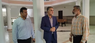 بازدید ریاست دانشکده از واحد‌های مختلف دانشکده 7