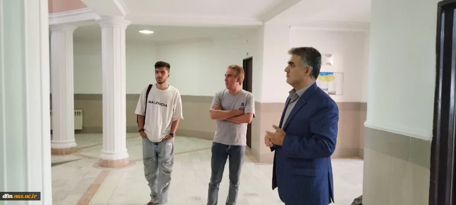 بازدید ریاست دانشکده از واحد‌های مختلف دانشکده 14