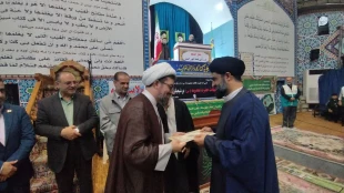 حضور ریاست دانشکده در مراسم تودیع و معارفه امام جمعه محمودآباد  6