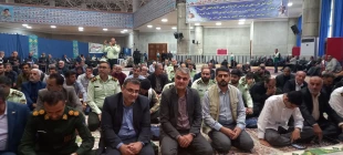 حضور ریاست دانشکده در مراسم تودیع و معارفه امام جمعه محمودآباد  2