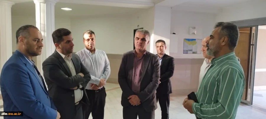 بازدید دکتر عسکری رئیس دانشگاه ملی مهارت استان مازندران از دانشکده ملی مهارت محمودآباد 11