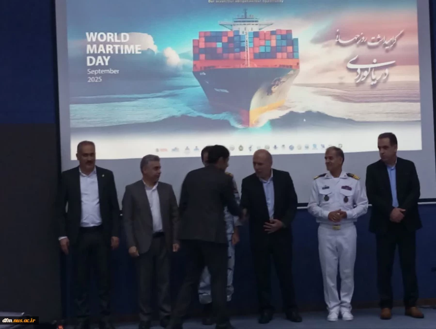 تجلیل از اساتید دریایی دانشکده ملی مهارت محمودآبادبه مناسبت گرامیداشت روز جهانی دریانوردی  8