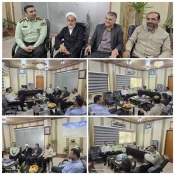 دیدار ریاست دانشکده با فرمانده انتظامی شهرستان محمودآباد 3