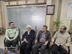 دیدار ریاست دانشکده با فرمانده انتظامی شهرستان محمودآباد 4
