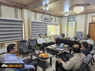 دیدار ریاست دانشکده با فرمانده انتظامی شهرستان محمودآباد 5
