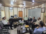 دیدار ریاست دانشکده با فرمانده انتظامی شهرستان محمودآباد 7