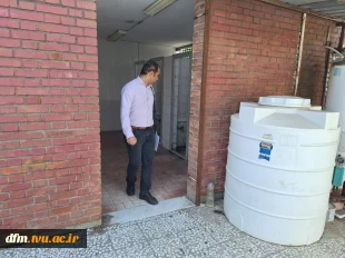 بازدید کارشناس شبکه بهداشت ازدانشکده 2