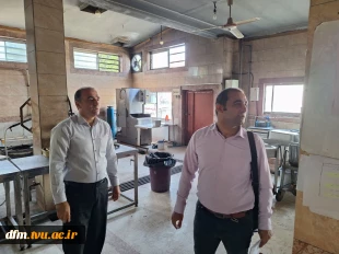 بازدید کارشناس شبکه بهداشت ازدانشکده 7