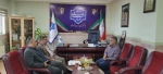 دیدار رئیس اداره پست با ریاست دانشکده 2