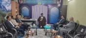 دیدار ریاست دانشکده با امام جمعه شهرستان محمودآباد