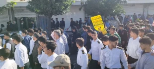 حضور  ریاست دانشکده در راهیپمایی یوم الله 13 آبان 4