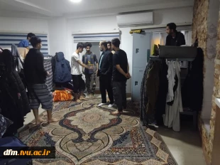 بازید معاونت فرهنگی و دانشجویی، حراست و رییس امور دانشجویی از خوابگاه دانشجویی دانشکده  6