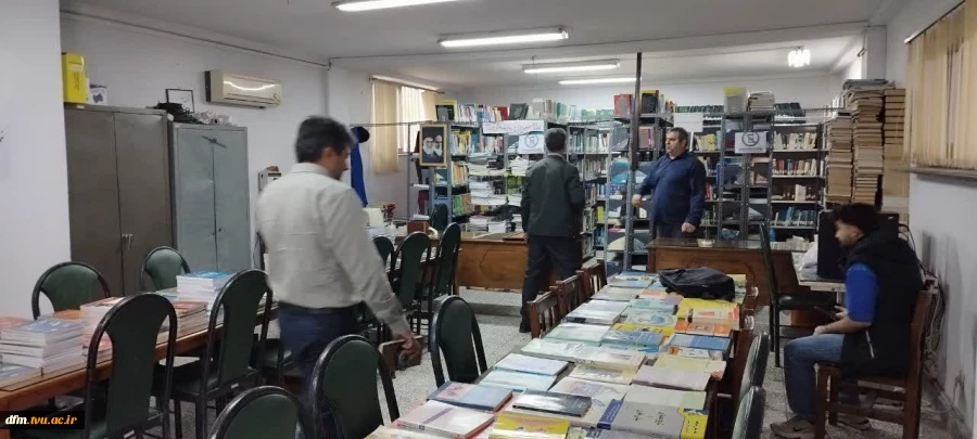 برگزاری نمایشگاه کتاب در کتابخانه دانشکده به مناسبت هفته کتاب 6