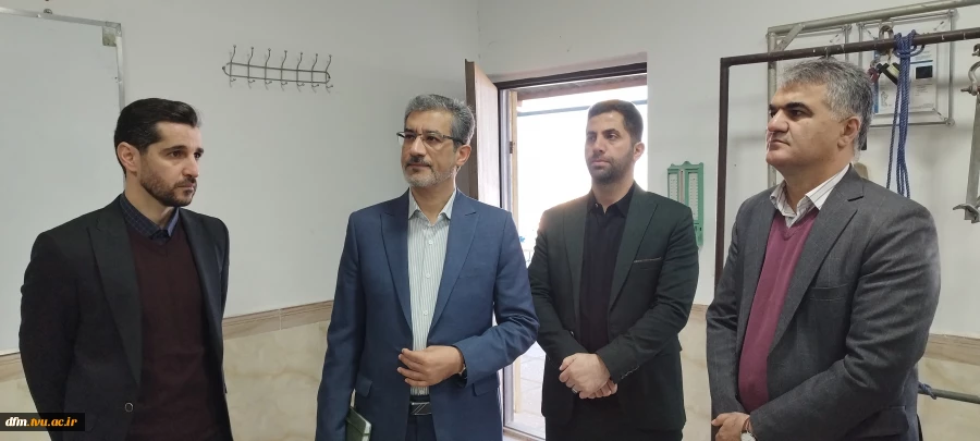 بازدید معاونت آموزشی دانشگاه ملی مهارت کشور از دانشکده 7