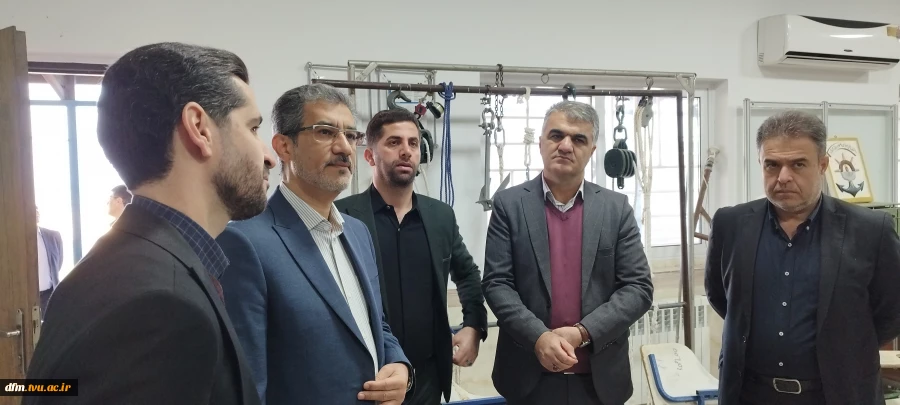 بازدید معاونت آموزشی دانشگاه ملی مهارت کشور از دانشکده 8