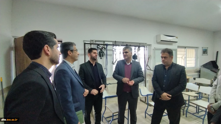 بازدید معاونت آموزشی دانشگاه ملی مهارت کشور از دانشکده 9