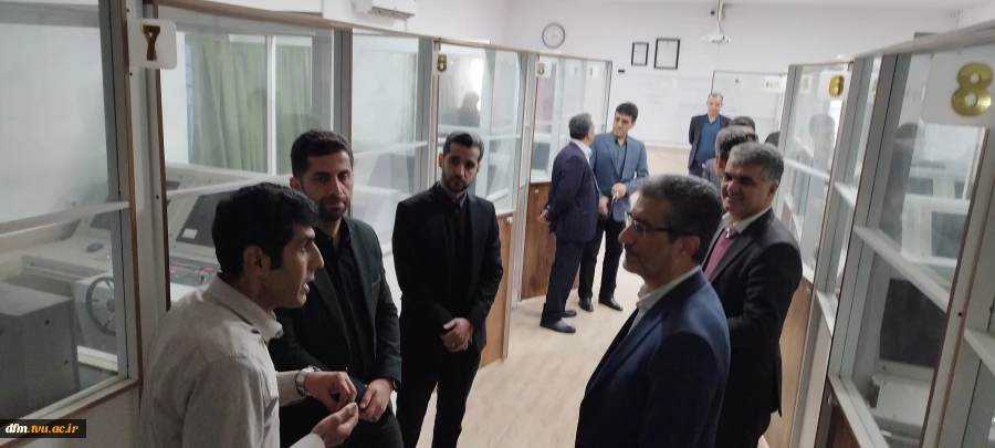 بازدید معاونت آموزشی دانشگاه ملی مهارت کشور از دانشکده 15