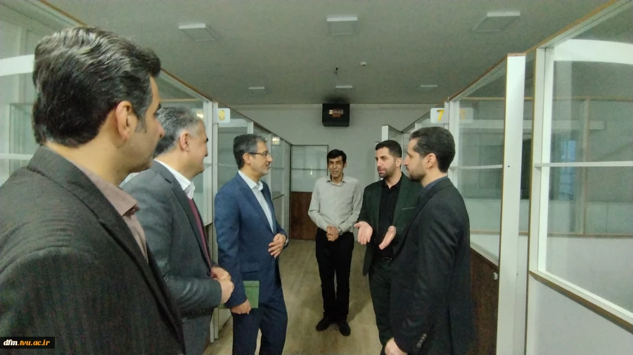 بازدید معاونت آموزشی دانشگاه ملی مهارت کشور از دانشکده 16