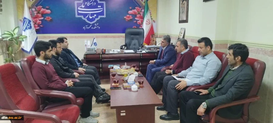 نشست معاون علمی سپاه شهرستان با ریاست دانشکده 4