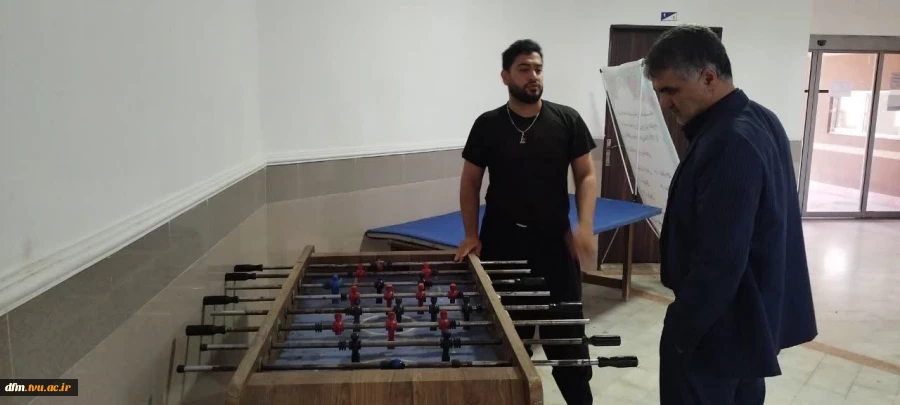 بازدید ریاست دانشکده از خوابگاه دانشجویی 4