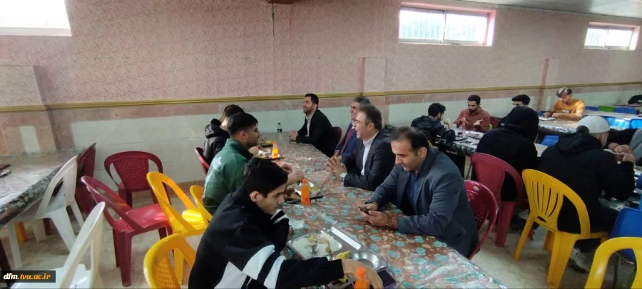 به مناسبت روز دانشجو؛
 رئیس دانشگاه ملی مهارت استان  از سلف سرویس دانشکده ملی مهارت محمودآباد بازدید کرد 2