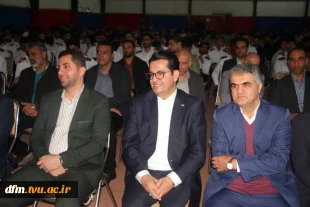 مراسم روز دانشجو شهرستان محمودآباد با حضور معاون تشریفات نهاد ریاست جمهوری به میزبانی دانشکده ملی مهارت محمودآباد برگزار شد 3