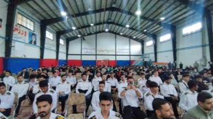 مراسم روز دانشجو شهرستان محمودآباد با حضور معاون تشریفات نهاد ریاست جمهوری به میزبانی دانشکده ملی مهارت محمودآباد برگزار شد 7