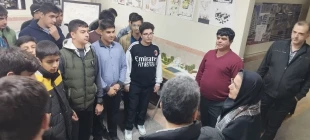 بازدید دانش‌آموزان مدرسه شایستگان از  دانشکده 10