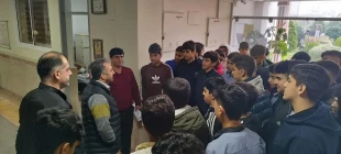 بازدید دانش‌آموزان مدرسه شایستگان از  دانشکده 12