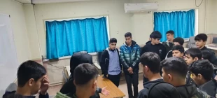 بازدید دانش‌آموزان مدرسه شایستگان از  دانشکده 13