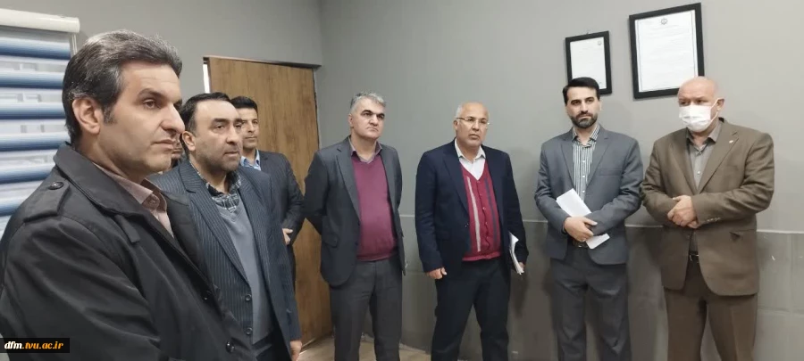 بازدید مدیر کل خدمات آموزشی دانشگاه ملی مهارت از کارگاه دریایی دانشکده  8