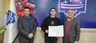 تقدیر ریاست دانشکده  از دانشجویان مدال آور مسابقات ورزشی هفدهمین دوره المپیاد ورزشی دانشجویان دانشگاه ها و موسسات آموزش عالی منطقه دو کشور  11