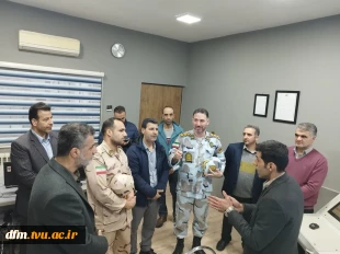 بازدید معاون آموزش مرکز آموزش دریایی فرماندهی مرزبانی علی ابن ابیطالب بابلسر از دانشکده  5