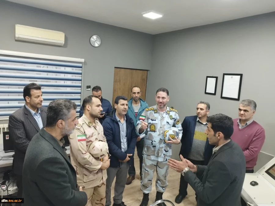 بازدید معاون آموزش مرکز آموزش دریایی فرماندهی مرزبانی علی ابن ابیطالب بابلسر از دانشکده  5