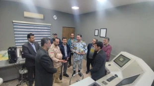 بازدید معاون آموزش مرکز آموزش دریایی فرماندهی مرزبانی علی ابن ابیطالب بابلسر از دانشکده  6