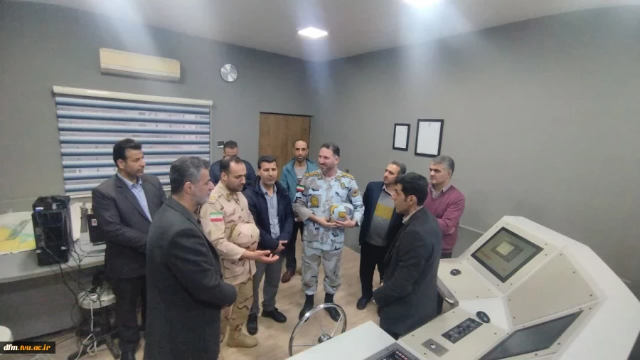 بازدید معاون آموزش مرکز آموزش دریایی فرماندهی مرزبانی علی ابن ابیطالب بابلسر از دانشکده  6
