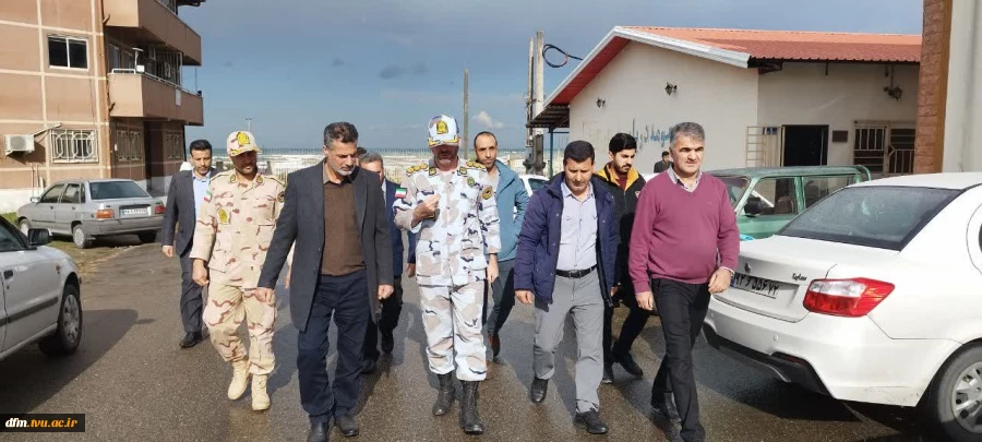 بازدید معاون آموزش مرکز آموزش دریایی فرماندهی مرزبانی علی ابن ابیطالب بابلسر از دانشکده  10