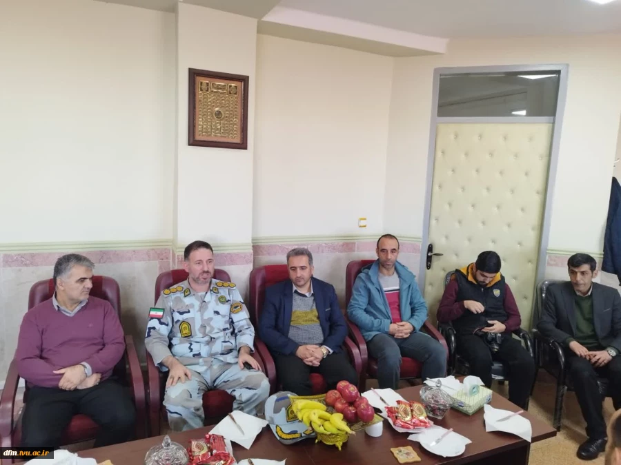 بازدید معاون آموزش مرکز آموزش دریایی فرماندهی مرزبانی علی ابن ابیطالب بابلسر از دانشکده  13