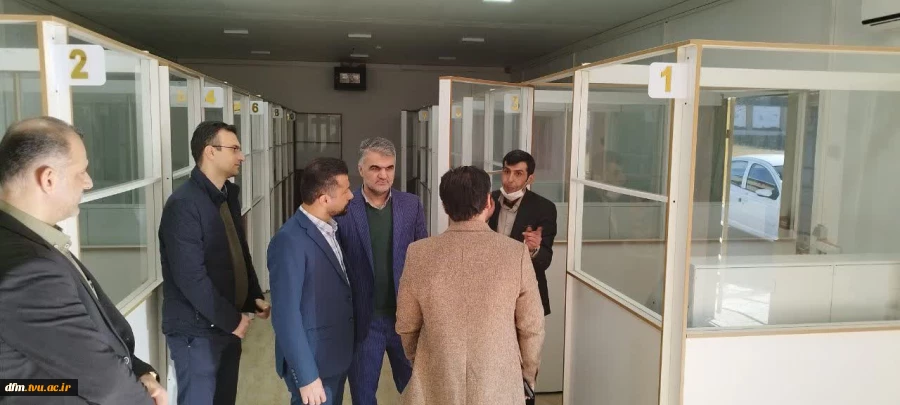 بازدید مسئول آموزش شرکت نفت از کارگاه های دریایی و ملوانی دانشکده 4