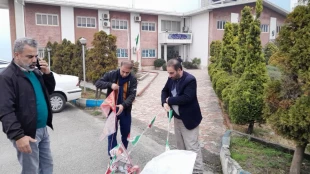 آذین بندی دانشکده در ایام دهه فجرانقلاب 4